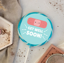 Load image into Gallery viewer, Cute Bandaid Get Well Soon Lollipop

