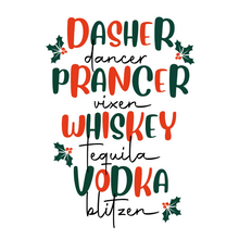 Load image into Gallery viewer, Reindeer Names..or Alcohol? Lollipop