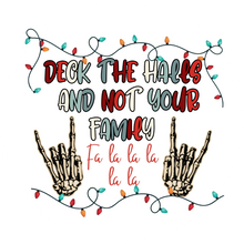 Load image into Gallery viewer, Deck the Halls and Not Your Family Lollipop