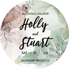 Load image into Gallery viewer, Elegant Floral Wedding Favour Lollipops