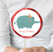 Load image into Gallery viewer, Elephant Birthday Lollipop