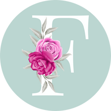 Load image into Gallery viewer, Monogram Initial Teal Lollipop (A to Z)