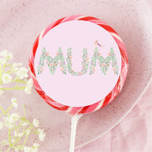 Load image into Gallery viewer, Floral Mum Mother's Day Lollipop - Suck It & Say