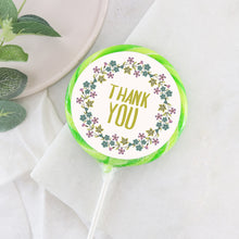 Load image into Gallery viewer, Floral Wreath Thank You Lollipop - Suck It & Say