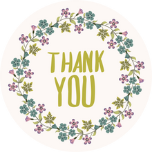 Load image into Gallery viewer, Floral Wreath Thank You Lollipop - Suck It & Say