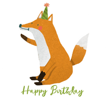 Load image into Gallery viewer, Fox Birthday Lollipop