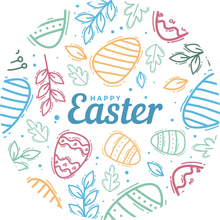 Load image into Gallery viewer, Hand Drawn Happy Easter Lollipop