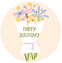 Load image into Gallery viewer, Bunch Of Flowers Birthday Lollipop - Suck It & Say