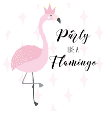 Load image into Gallery viewer, Party Like A Flamingo Birthday Lollipop - Suck It & Say