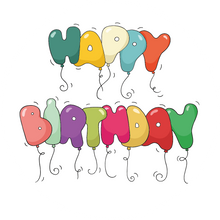 Load image into Gallery viewer, Happy Birthday Balloons Lollipop - Suck It & Say