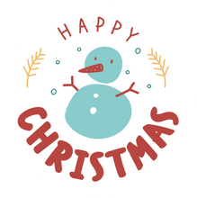 Load image into Gallery viewer, Happy Christmas Snowman Lollipop