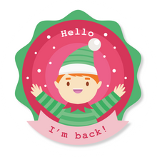 Load image into Gallery viewer, Hello Elf Arrival & Departure Lollipop Set