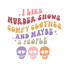 Load image into Gallery viewer, I Like Murder Shows Halloween Lollipop