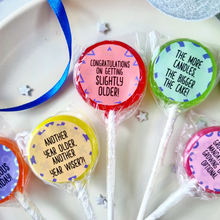 Load image into Gallery viewer, Cheeky Birthday Small Lollipop Set
