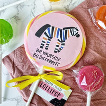 Load image into Gallery viewer, Be Yourself, Be Different Lollipop