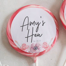Load image into Gallery viewer, Floral Giant Hen Party Lollipops
