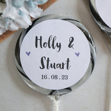 Load image into Gallery viewer, Traditional Wedding Favour Alcoholic Giant Lollipops