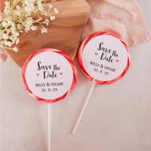 Load image into Gallery viewer, Save the Date Giant Wedding Lollipops