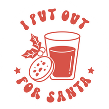 Load image into Gallery viewer, I Put Out For Santa Lollipop