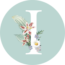 Load image into Gallery viewer, Monogram Initial Teal Lollipop (A to Z)