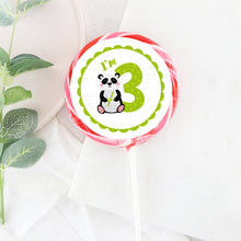 Load image into Gallery viewer, I'm 3 Birthday Panda Lollipop