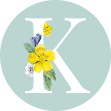 Load image into Gallery viewer, Monogram Initial Teal Lollipop (A to Z)