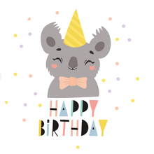 Load image into Gallery viewer, Koala Happy Birthday Lollipop - Suck It & Say