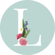 Load image into Gallery viewer, Monogram Initial Teal Lollipop (A to Z)
