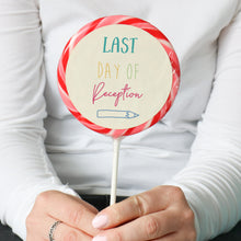 Load image into Gallery viewer, Yellow Last Day Of Reception Giant Lollipop