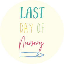 Load image into Gallery viewer, Yellow Last Day Of Nursery Giant Lollipop