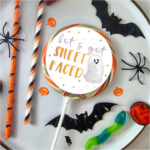 Load image into Gallery viewer, Let's Get Sheet Faced Halloween Lollipop - Suck It & Say
