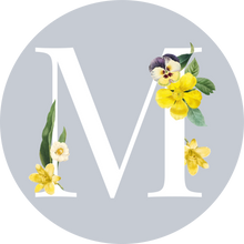 Load image into Gallery viewer, Monogram Initial Grey Lollipop (A to Z)