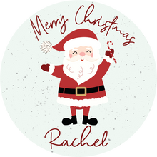 Load image into Gallery viewer, Personalised Santa Merry Christmas Lollipop