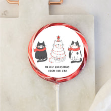 Load image into Gallery viewer, Merry Christmas From The Cat Lollipop