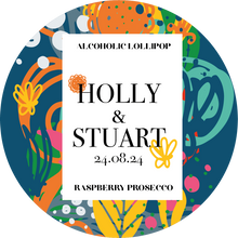 Load image into Gallery viewer, Multicolour Wedding Favour Lollipops