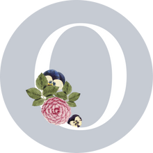 Load image into Gallery viewer, Monogram Initial Grey Lollipop (A to Z)