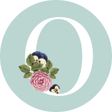 Load image into Gallery viewer, Monogram Initial Teal Lollipop (A to Z)