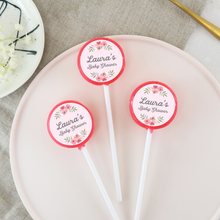 Load image into Gallery viewer, Personalised Floral Baby Shower Lollipops