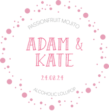 Load image into Gallery viewer, Polka Dot Wedding Favour Lollipops