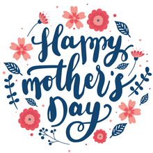 Load image into Gallery viewer, Blue Floral Mother's Day Lollipop - Suck It & Say