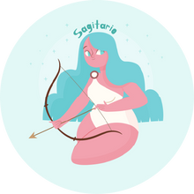 Load image into Gallery viewer, Star Sign - Sagitarrius Lollipop - Suck It & Say