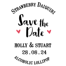 Load image into Gallery viewer, Save the Date Giant Wedding Lollipops