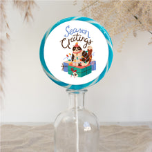 Load image into Gallery viewer, Season's Greetings Cat Lollipop