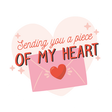 Load image into Gallery viewer, Sending You A Piece Of My Heart Lollipop - Suck It & Say