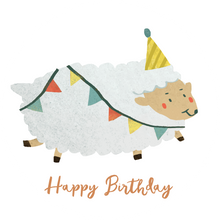 Load image into Gallery viewer, Sheep Birthday Lollipop