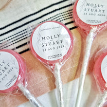 Load image into Gallery viewer, Simple Wedding Favour Lollipops