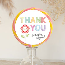 Load image into Gallery viewer, Thank You For Helping Me Grow Teacher Gift Giant Lollipop