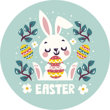 Load image into Gallery viewer, Turquoise Easter Bunny Lollipop