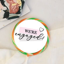 Load image into Gallery viewer, We're Engaged Lollipop