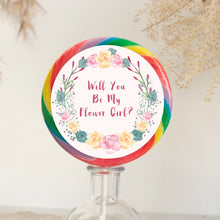 Load image into Gallery viewer, Will You Be My Flower Girl Lollipop - Suck It & Say